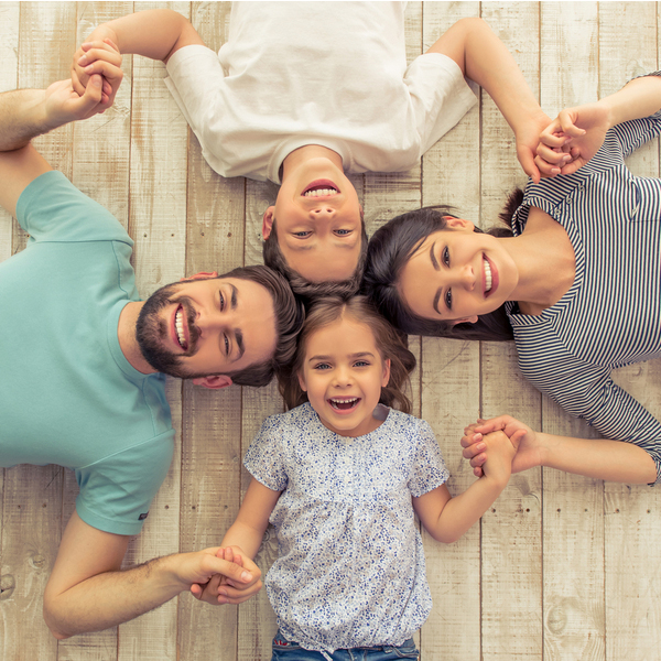 Family of 4 on the Floor